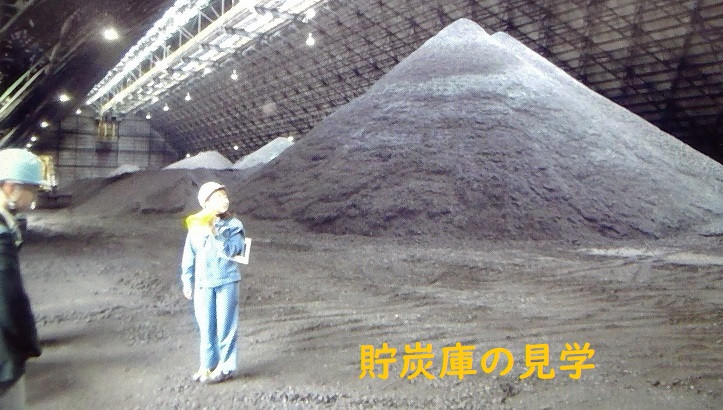 貯炭庫見学